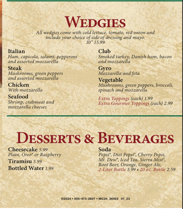 Menu Pizza Palermo (Penn Hills)-1